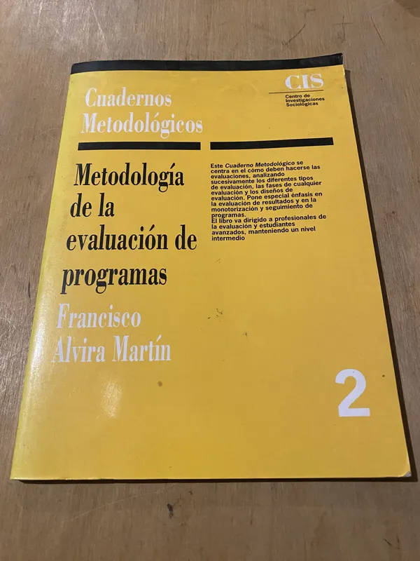Cuadernos metodologicos - Alvira Martin (3j1)