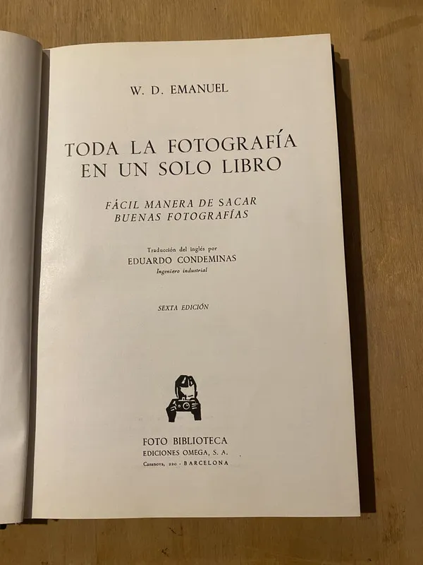 Toda la fotografia en un solo libro - Emanuel (3j1)