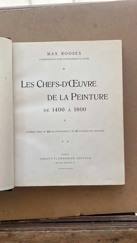 Les Chefs - D`oeuvre De La Peinture De 1400 A 1800 (e5)