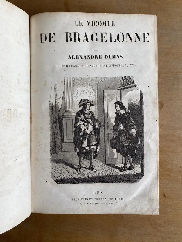 Tapa de Le Vicomte de Bragelonne - Dumas, Alexandre (2b5)