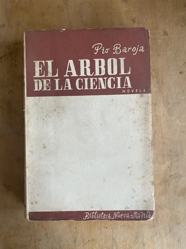 Tapa de El arbol de la ciencia - Baroja, Pio (cc1)