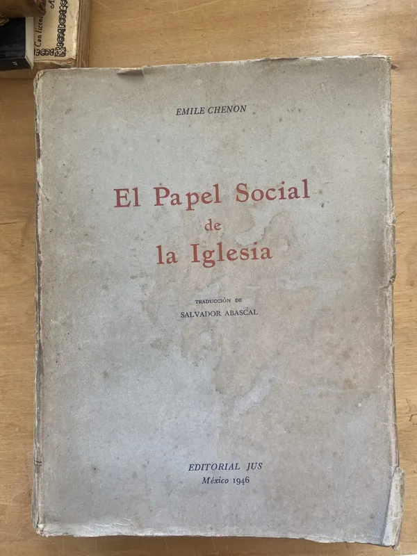 El papel social de la iglesia - Emile, Chenon (dd3)