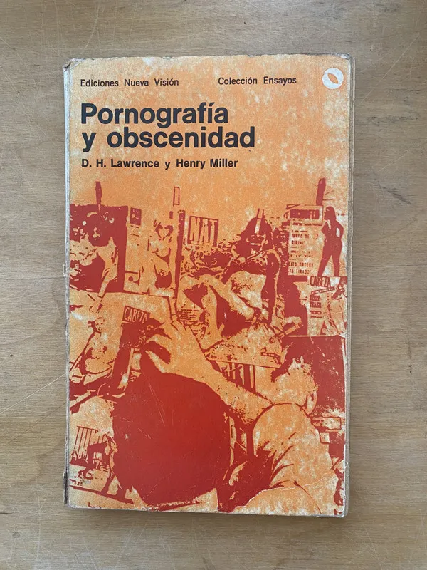Pornografia y obscenidad - Lawrence; Miller, Henry (dd4)