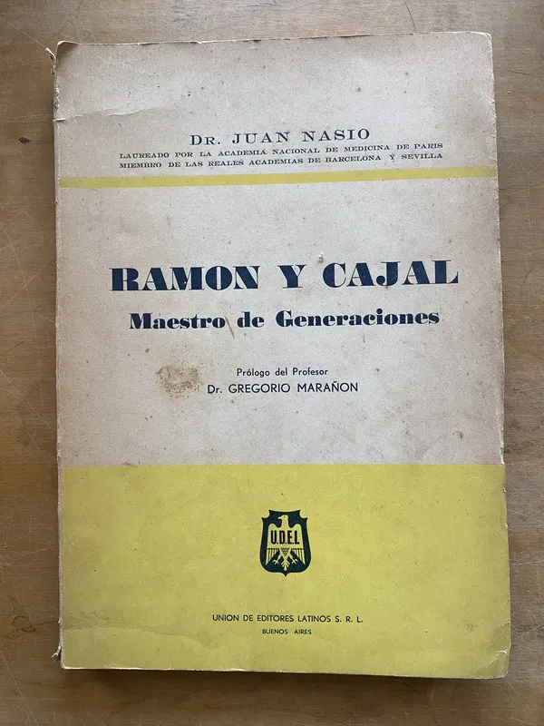 Ramon y cajal, maestro de generaciones - Nasio, Juan (dd6)
