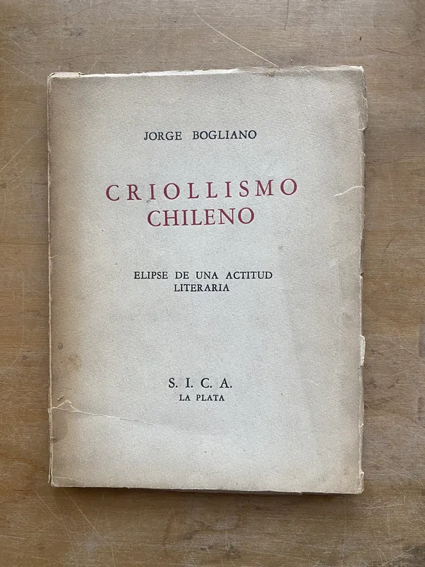 Criollismo Chileno - Bogliano, Jorge (dd6)