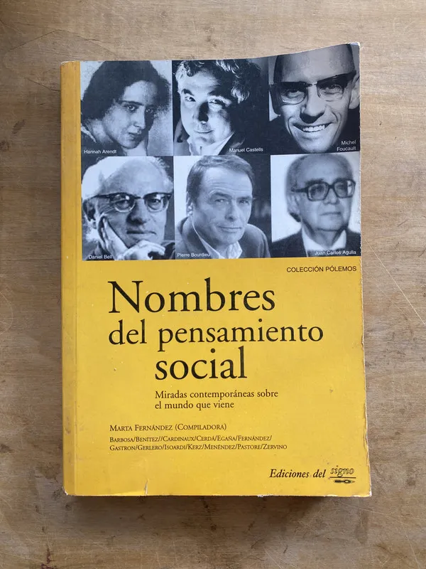 Nombres del pensamiento social - Fernandez, Marta (aa6)