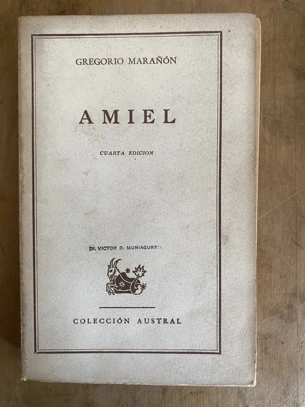 Amiel - Marañon, Gregorio (ñ3)