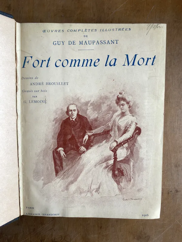 Fort comme la Mort - De Maupassant, Guy (ñ3)
