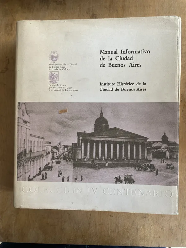 Tapa de Manual Informativo de la Ciudad de Buenos Aires - (n4)