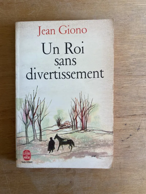 Tapa de Un roi sans divertissement - Giono, Jean (3m2)