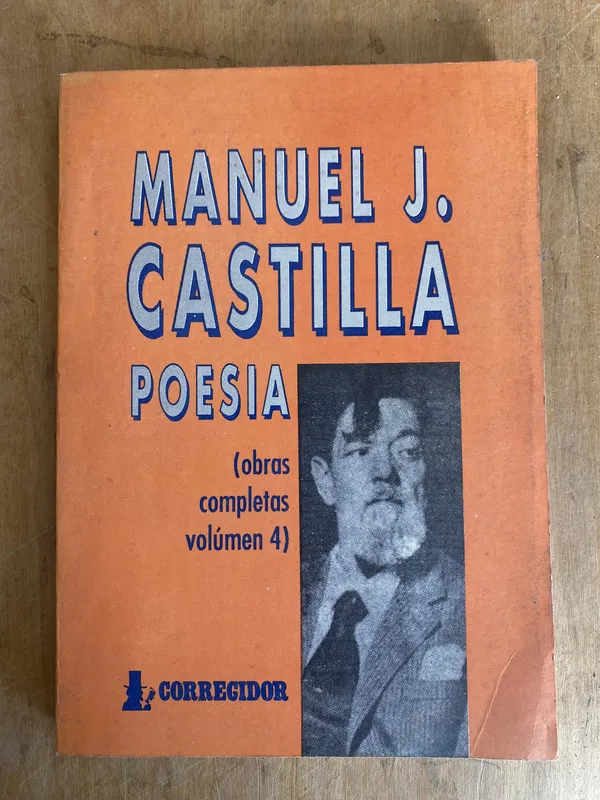 Tapa de Poesia. Obras completas Volumen 4 - Castilla, Manuel. J (L6