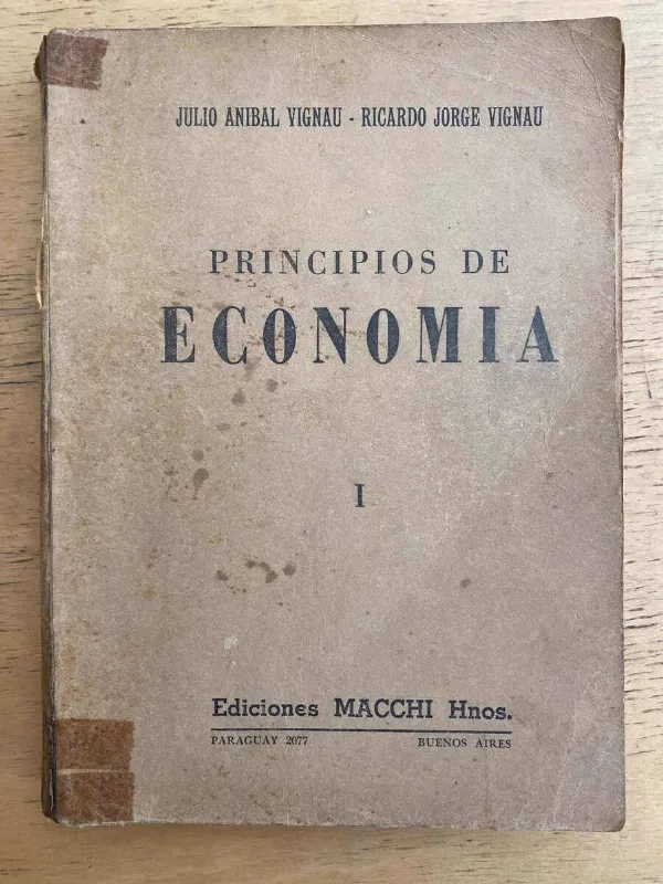 Principios De Economia - Vignau, Julio Anibal (k4)