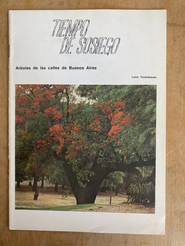 Tapa de arboles de las calles de Buenos Aires - Tenenbaum, Leon (c5