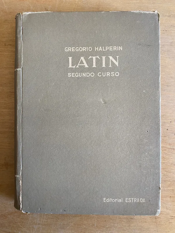 Tapa de Latin. Segundo curso - Halperin, Gregorio (3i3)