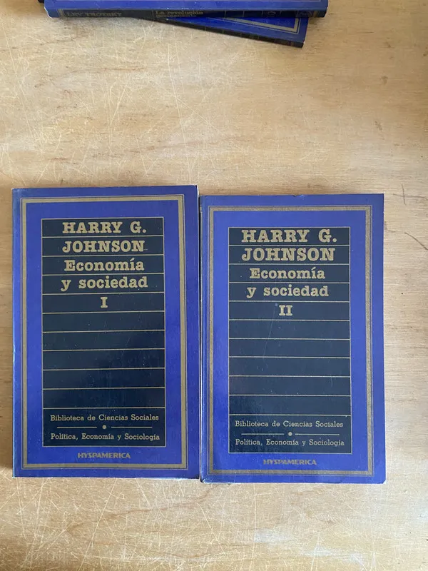 Economia y sociedad (I y II) - Johnson, Harry. G (3k2)