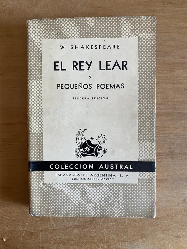 El rey Lear y pequeños poemas - Shakespeare, W (3k2)
