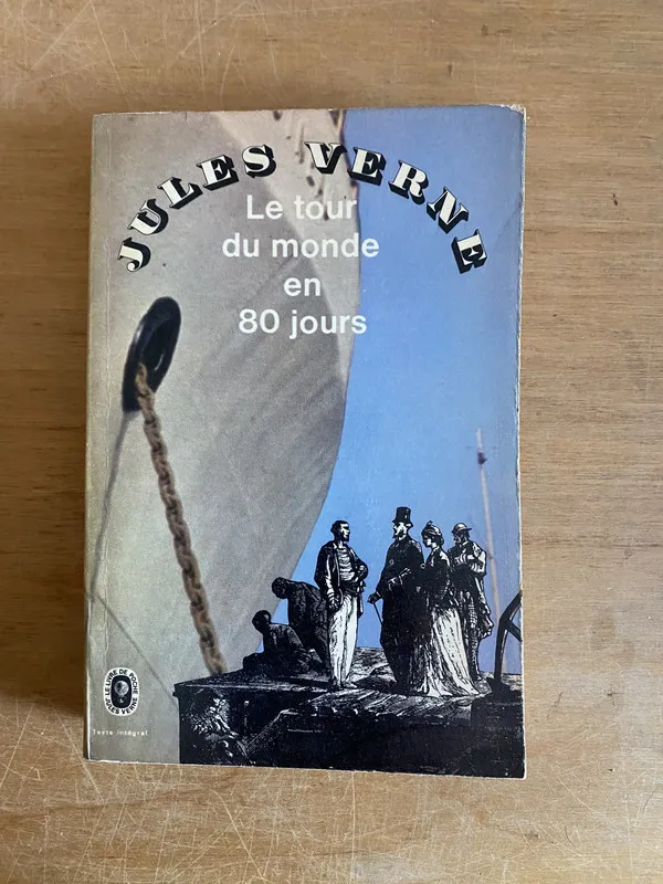 Tapa de Le tour du monde en 80 jours - Verne, Jules (3k2)