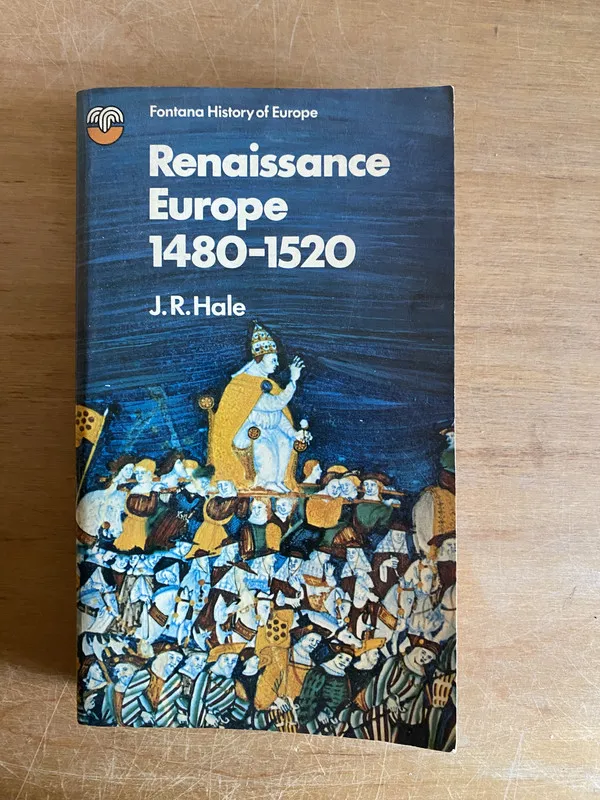 Tapa de Renaissance Europe 1480-1520 - Hale, J. R (3k2)