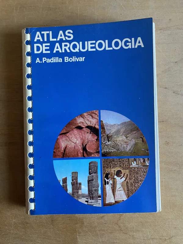 Tapa de Atlas de arqueologia - Padilla Bolivar, A (3k3)