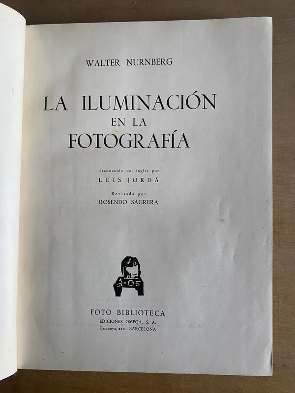 La iluminacion en la fotografia - Nurnberg, Walter (3k3)