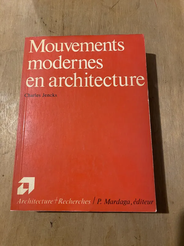 Tapa de Mouvements modernes en architecture - Jencks, Charles (3j1)