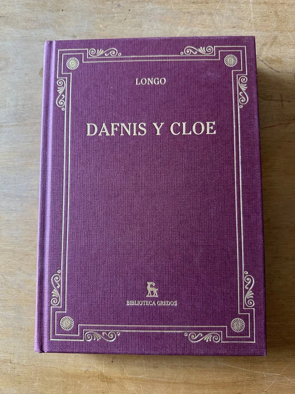 Tapa de Dafnis y Cloe - Longo (3j2)