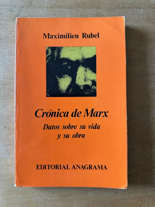 Cronica de Marx - Rubel, Maximilien (3K4)