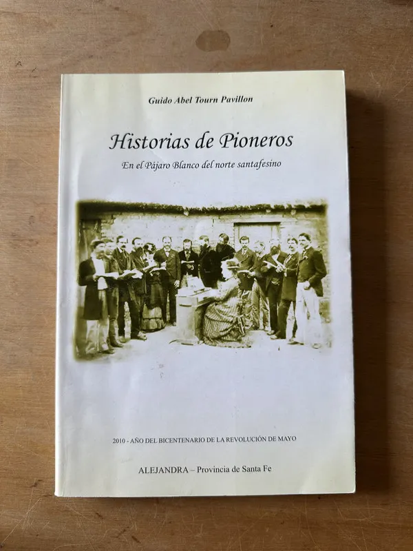 Tapa de Historias de pioneros - Tourn Pavillon, Guido Abel (3K5)