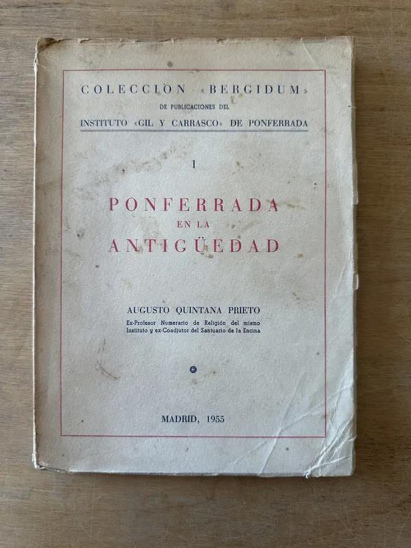 Ponferrada en la antigüedad - Quintana Prieto, Augusto (3L1