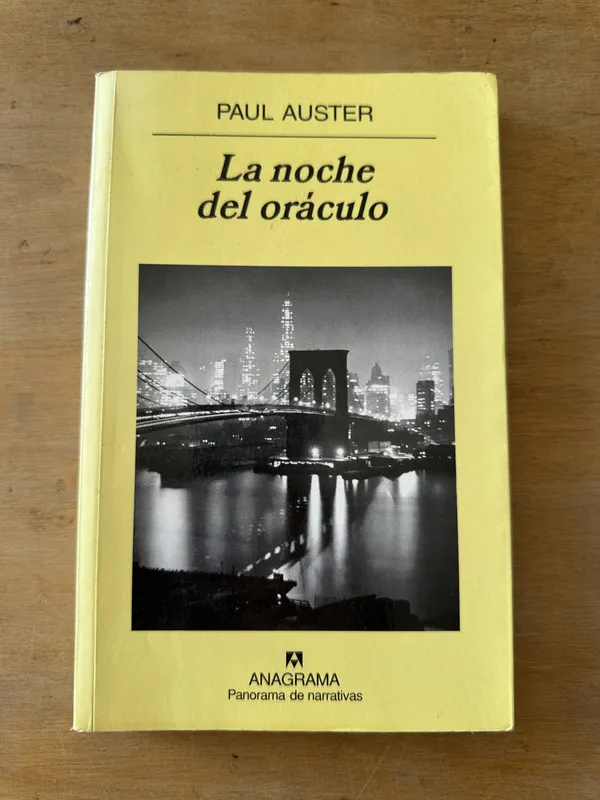 La noche del oraculo - Auster, Paul (3L3)