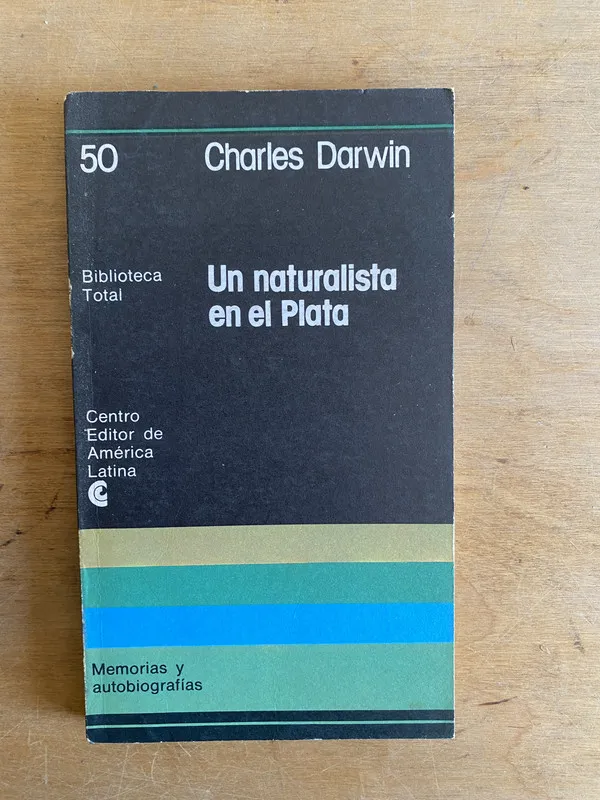 Tapa de Un naturalista en el Plata - Darwin, Charles (2cf)