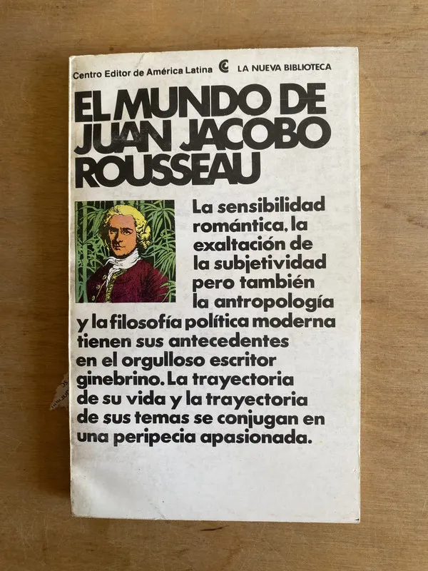 El mundo de Juan Jacobo Rousseau (2cf)