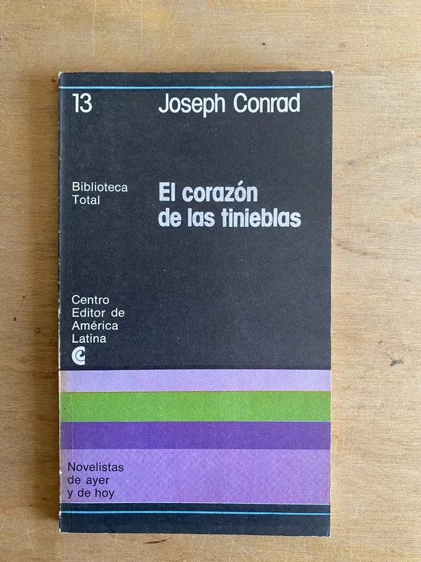El corazon de las tinieblas - Conrad, Joseph (2cf)