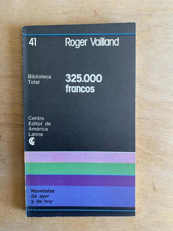 325.000 francos - Vailland, Roger (2cf)