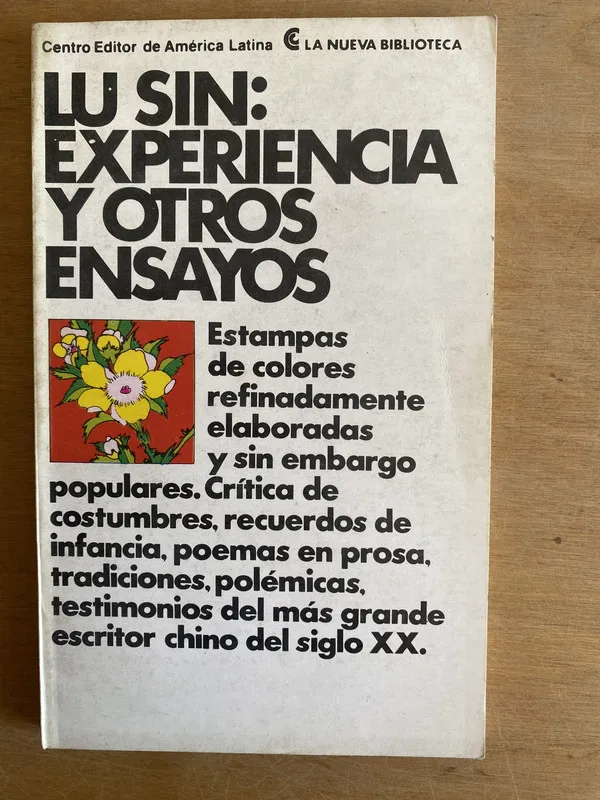 Tapa de Experiencia y otros ensayos. Estampas de colores - Sin (2cf