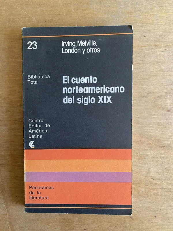 Tapa de El cuento Norteamericano del siglo XIX - Irving (2cf)