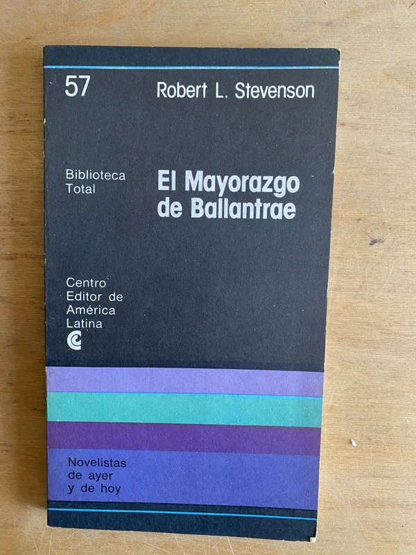 El mayorazgo de Ballantrae - Stevenson, Robert. L (2cf)