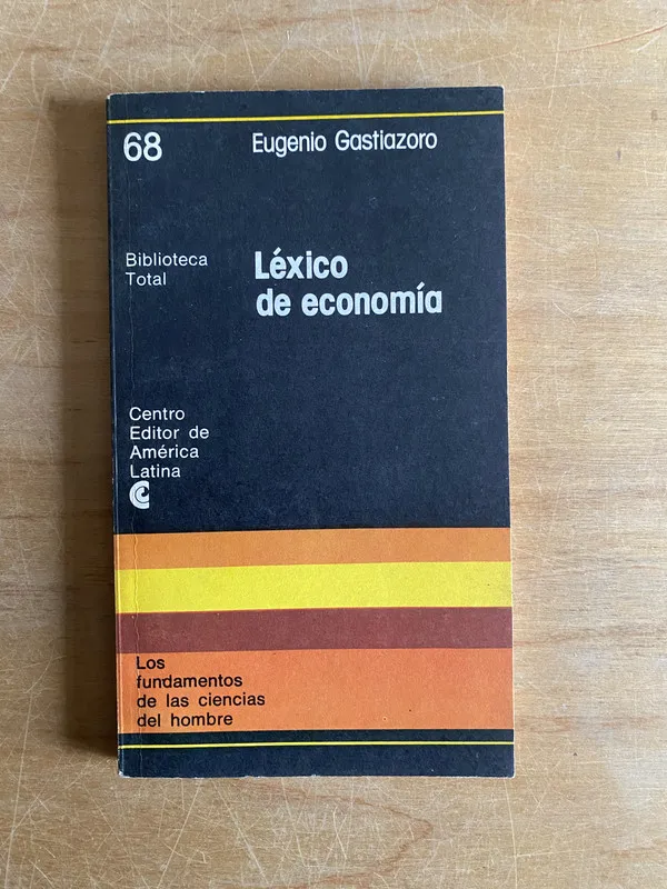 Lexico de economia - Gastiazoro, Eugenio (2cf)
