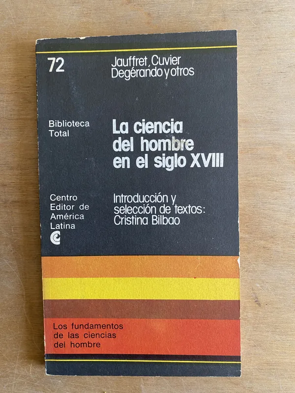La ciencia del hombre en el siglo XVIII - Jauffret (2cf)