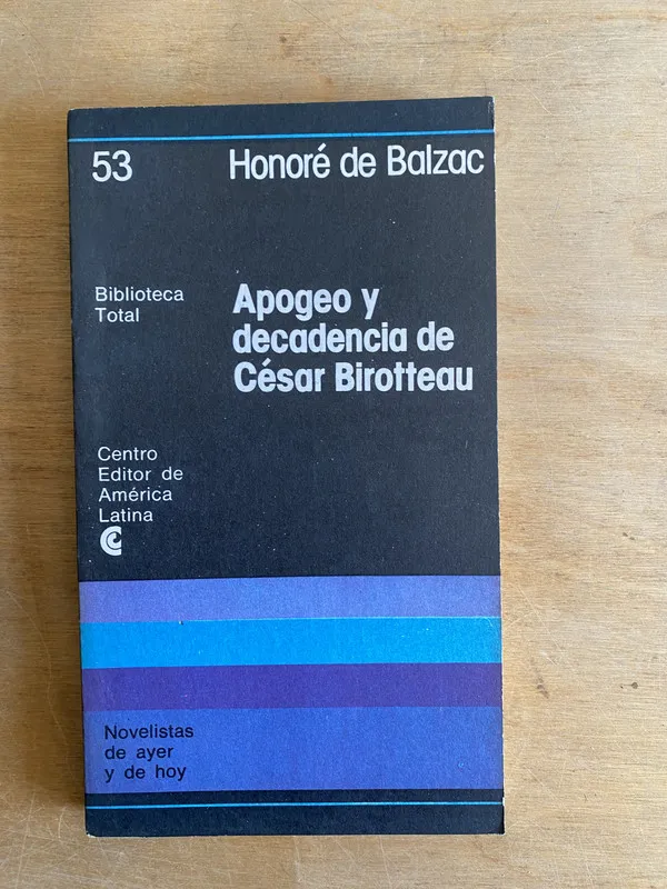 Apogeo y decadencia de Cesar Birotteau - De Balzac (2cf)