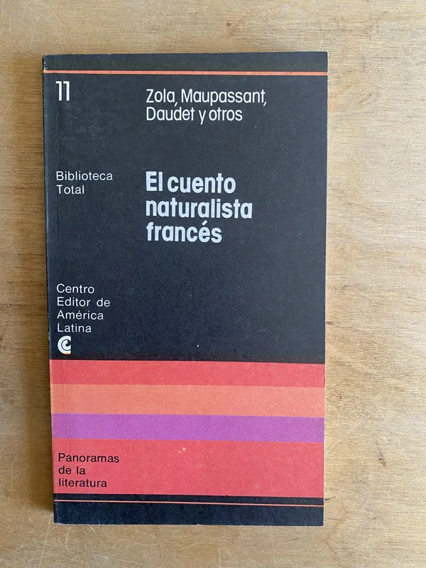 Tapa de El cuento naturalista Frances - Zola; Maupassant (2cf)