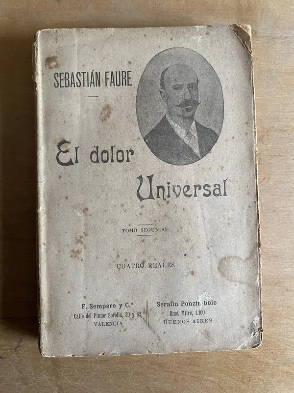 El dolor universal (Tomo segundo) - Faure, Sebastian (3n4)