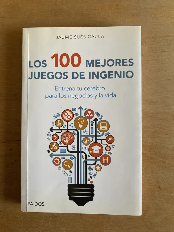 Tapa de Los 100 mejores juegos de ingenio - Sues Caula, Jaume (3n1)