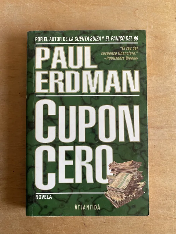 Cupon cero - Erdman, Paul (3n6)