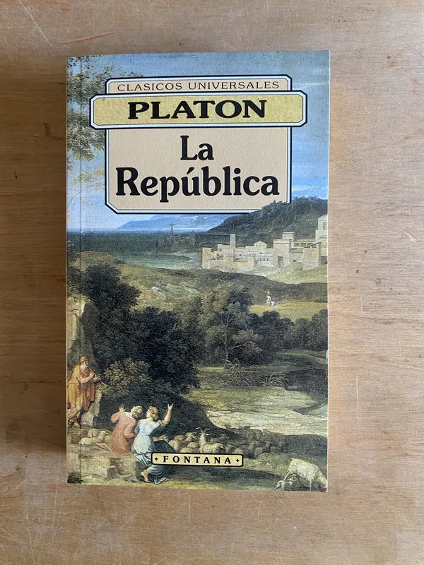 Tapa de La republica - Platon (2v7)