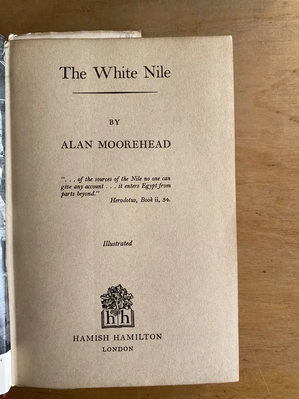 The white nile - Moorehead, Alan (2w7)