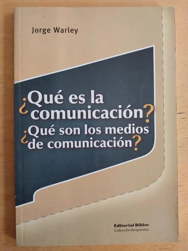 ¿que Es La Comunicacion?¿que Son Los Medios De- warley (i3)