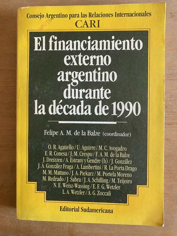 El financiamiento externo argentino durante- Agatiello (3i2