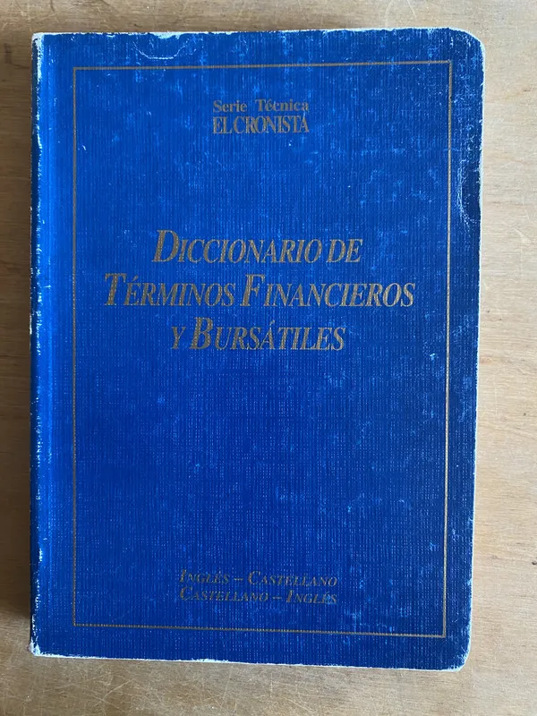 Diccionario de terminos financieros y bursatiles - (3i2)