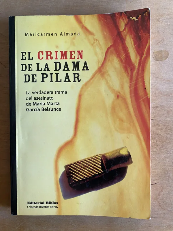 Tapa de El crimen de la dama de pilar. Garcia Belsunce- Almada (3i4